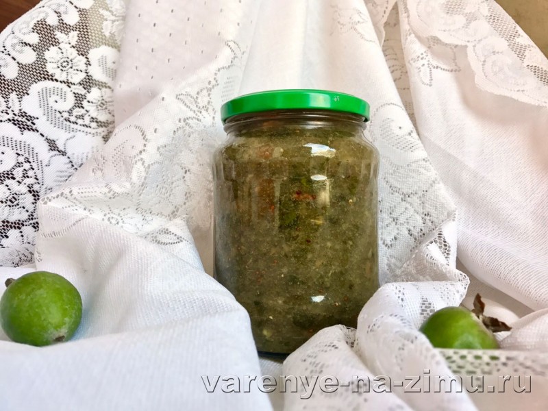 Фейхоа с сахаром – рецепт на зиму без варки (7 рецептов)