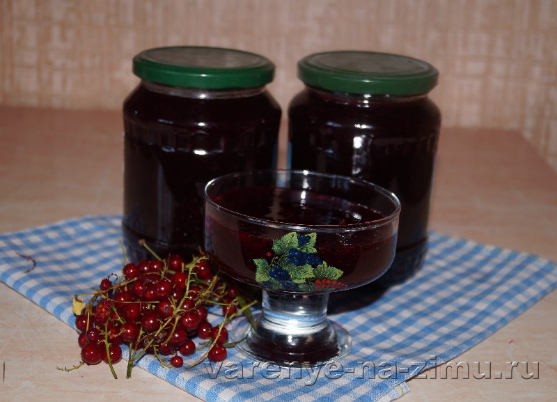 Желе из сока красной смородины: фото 4