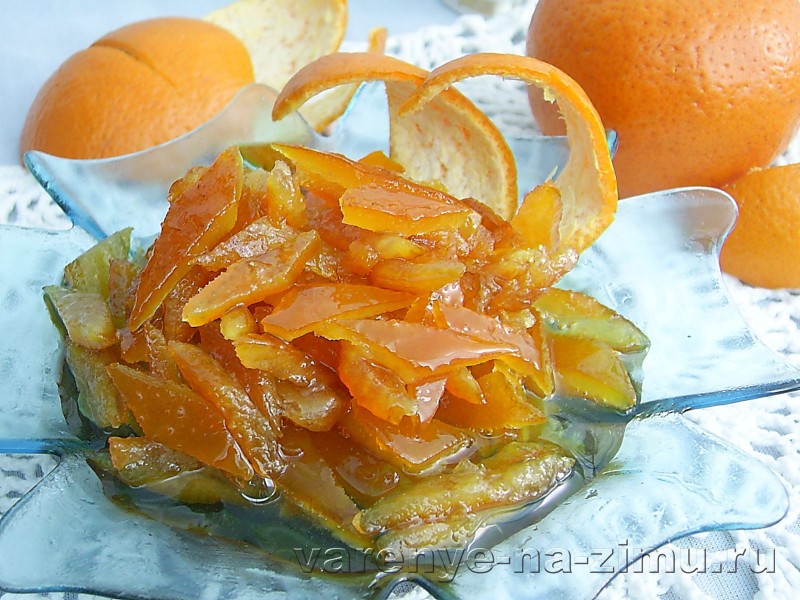 Варенье из мандариновых корок