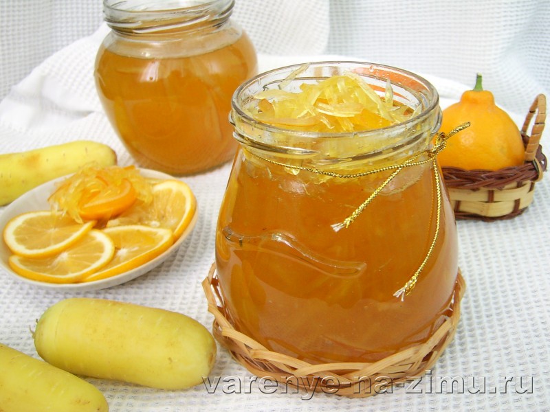 Варенье из моркови с лимоном
