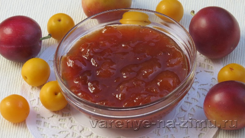 Варенье из сливы и алычи в мультиварке
