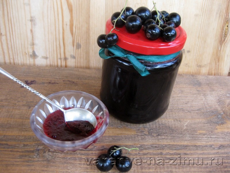 Желе из чёрной смородины без варки (4 рецепта): фото 7